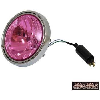 カワサキ車用 Φ180 マルチリフレクター ヘッドライト MAD MAX(マッド