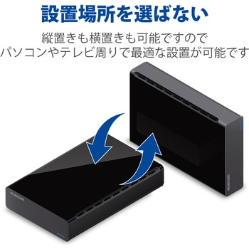 ELD-CED020UBK HDD (ハードディスク) 外付け USB3.0 3.5インチ テレビ