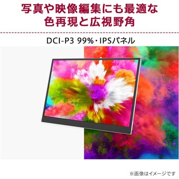 16MR70 16インチ モバイルモニター(2560x1600/IPS/ノングレア/TypeCx2