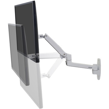 45-243-216 エルゴトロン LX モニターアーム 壁掛け ホワイト 34インチ