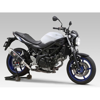 SV650(16-)SV650X(18) S/O R77Jサイクロン SUSエンド EXPORT SPEC 政府
