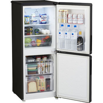 JR-NF148B(K) 2ドア冷凍冷蔵庫 148L 1台 Haier(ハイアール) 【通販