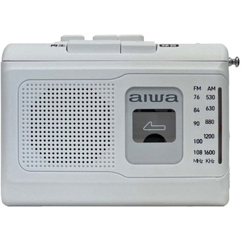 ラジカセ ポータブル カセットレコーダー AM ワイドFM aiwa(アイワ