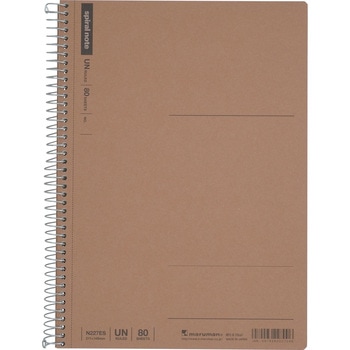 スパイラルノート 無地80枚 マルマン リングノート 【通販モノタロウ】