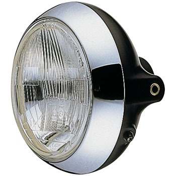 当時物 中古良品 CIBIE ハロゲンライト H3 12V 薄型 ブラック 当時物