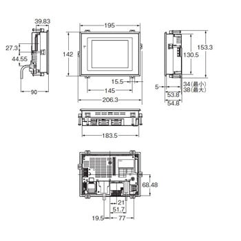 NS5-SQ10-V2 プログラマブルターミナル NSシリーズ 1個 omron(オムロン