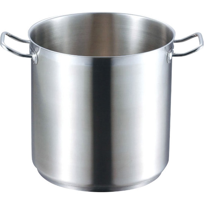 プロシェフIH 18-8 寸胴鍋 蓋無 EBM(江部松商事) 容量6.3L サイズ20cm