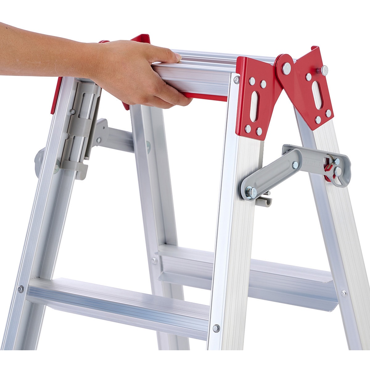 RYZ-21d はしご兼用脚立 RYZ-d 長谷川工業 天板高さ1.91～2.22m踏ざん