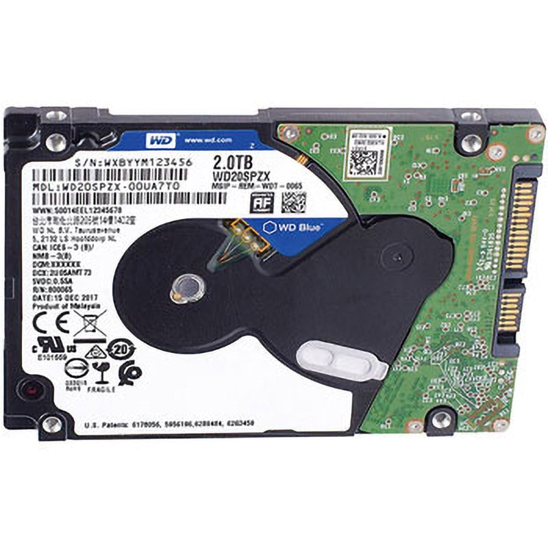 WD20SPZX 内蔵ハードディスク 2.5インチ WD Blue Western Digital