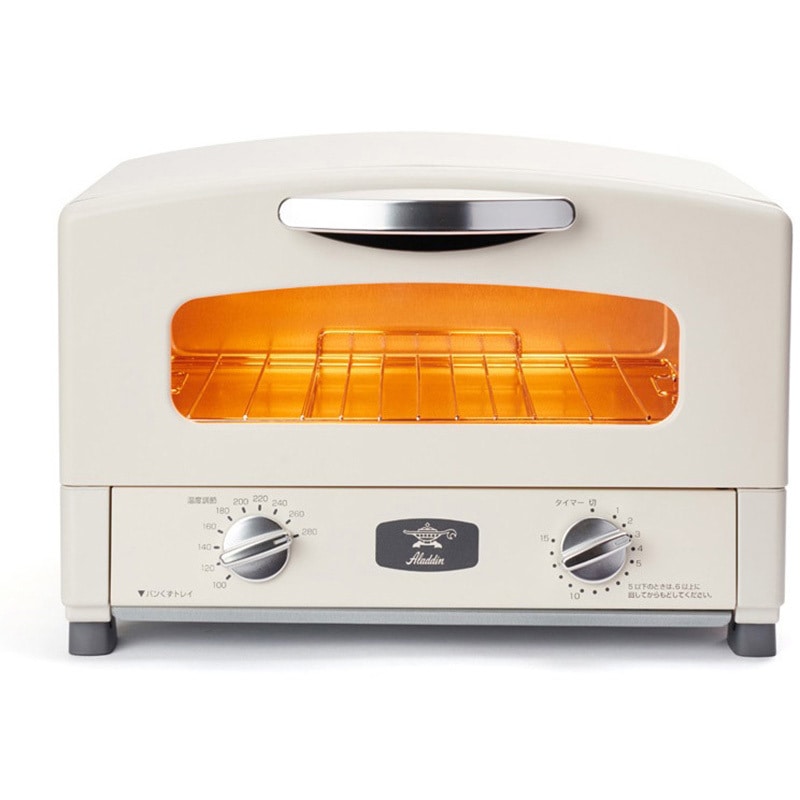 AET-GS13C(W) グラファイトトースター Aladdin 消費電力1270W - 【通販
