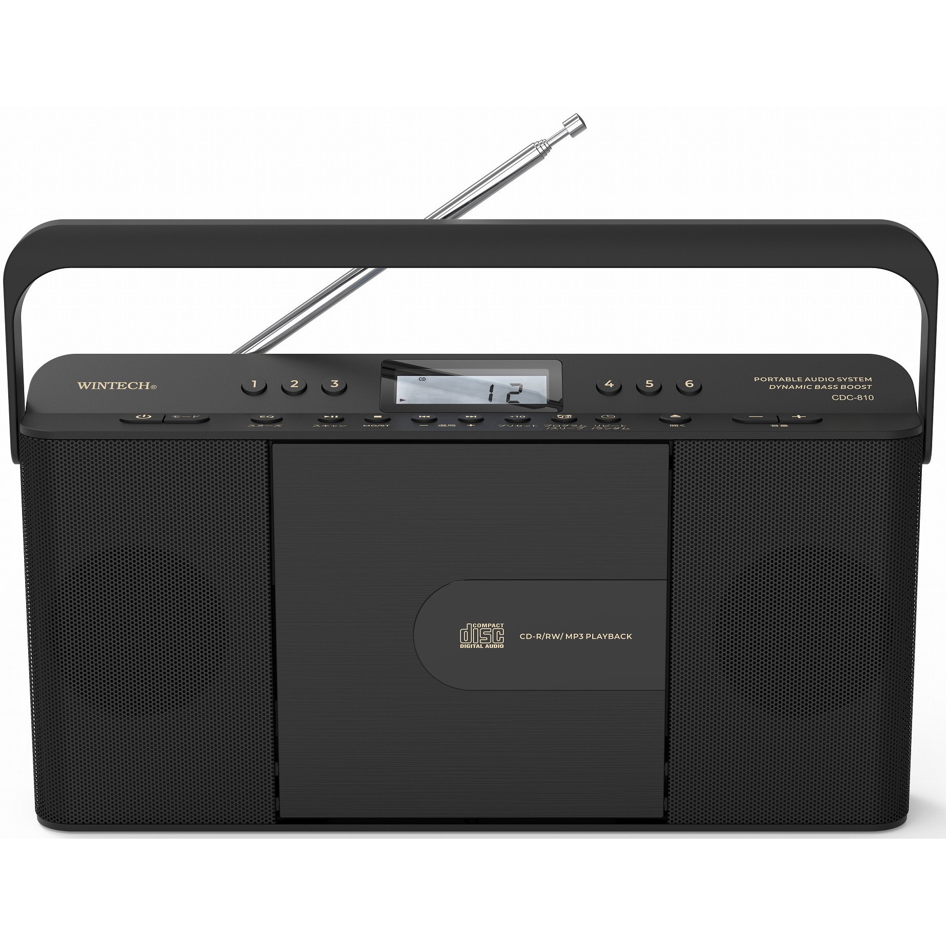 CDC-810K CDクロックラジオ 1台 WINTECH(ウィンテック/廣華物産