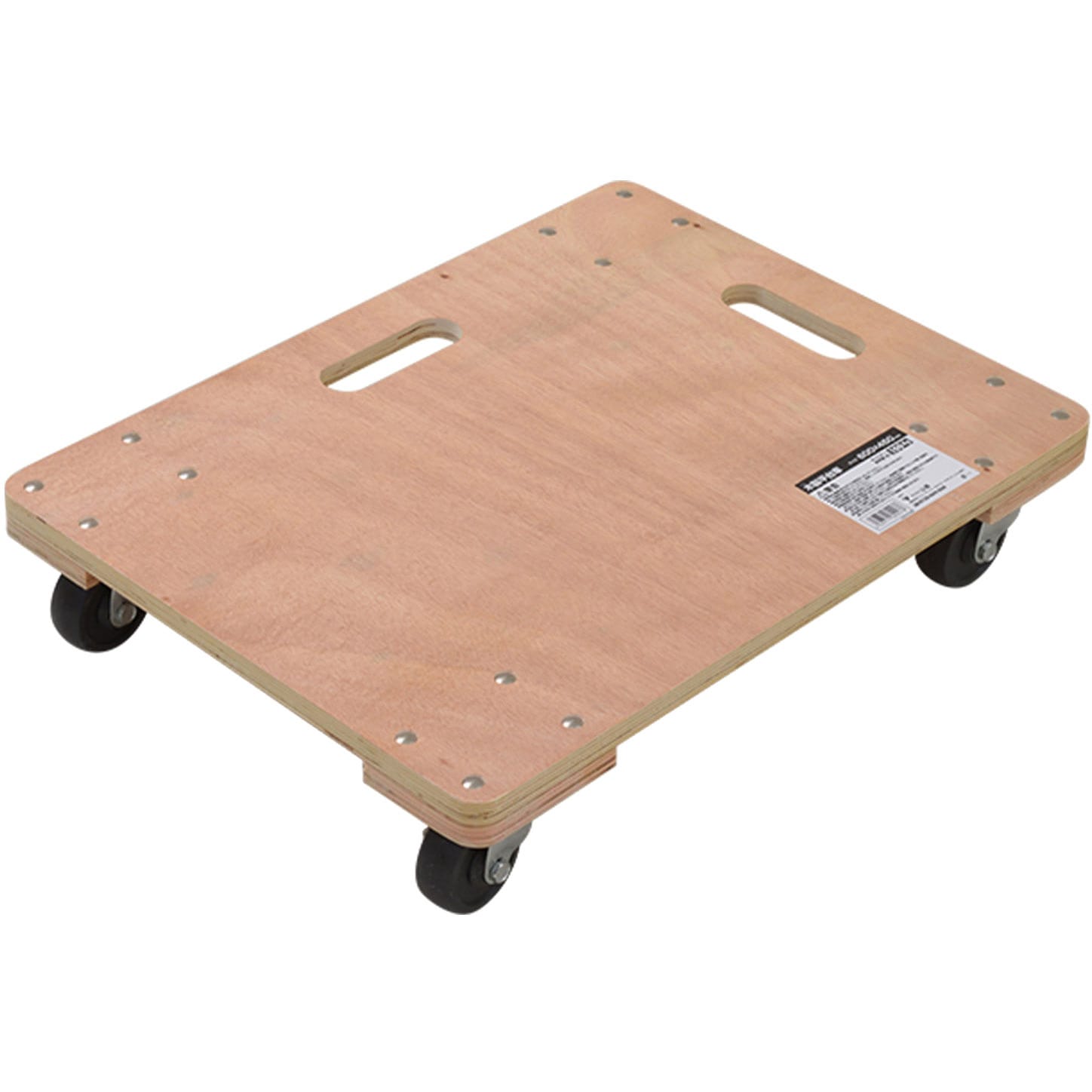 WD-6045 木製平台車 YAMAZEN(山善) 木材製 荷重100kg ナイロン車輪