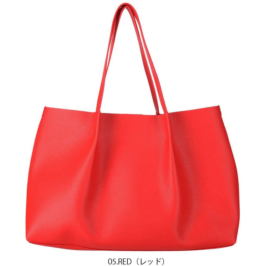 147705 LT.MED.レザレットRE-A(トートバッグ) ルートート 色RED 1個