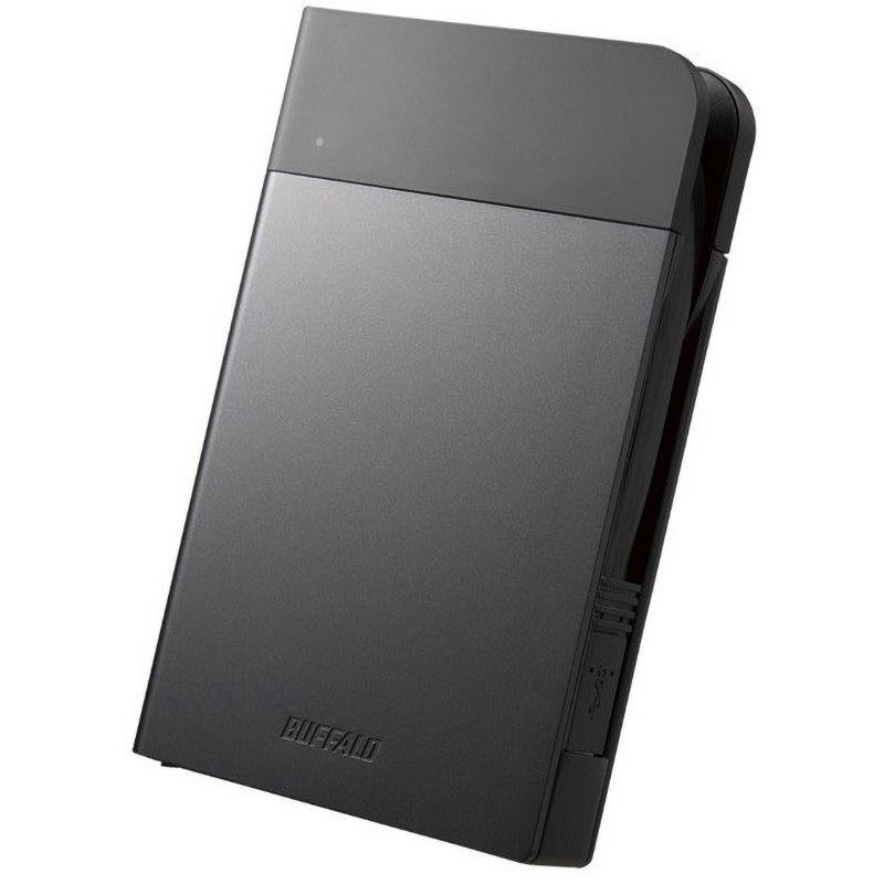HD-PZF2.0U3-BKA USB3．1(Gen1)対応 耐衝撃ポータブルHDD BUFFALO