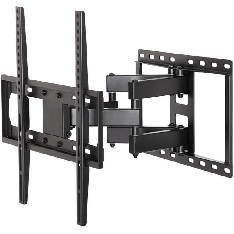 FLM-002-BK ディスプレイ用壁掛金具 (前後伸長・前後傾斜・左右首振り