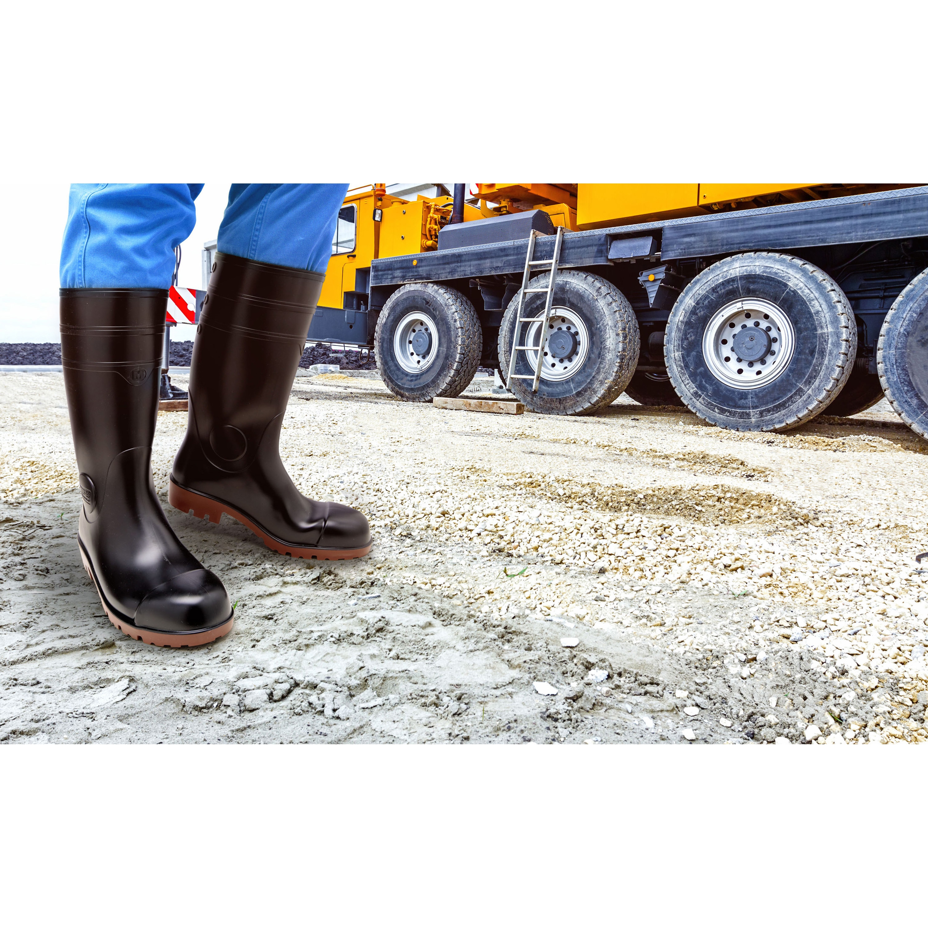 NW1000SP-BK-27.5 耐油・耐薬 安全長靴 ワークエース NW1000スーパー