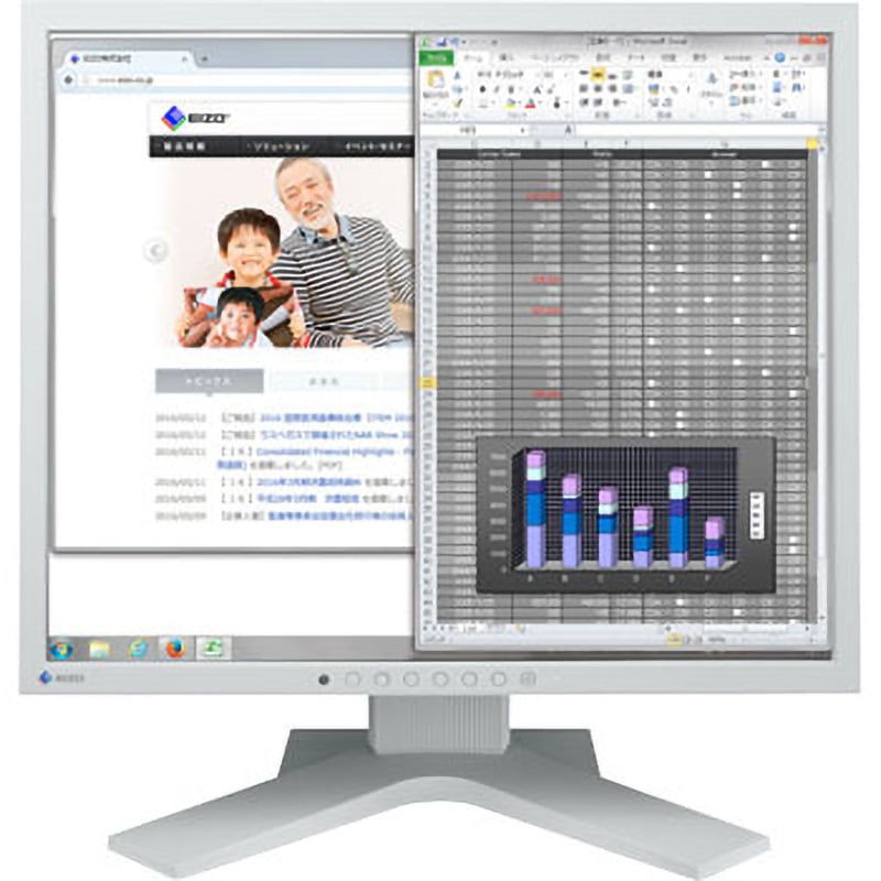 S1934-HGY 48cm(19．0)型カラー液晶モニター FlexScan S1934-H EIZO