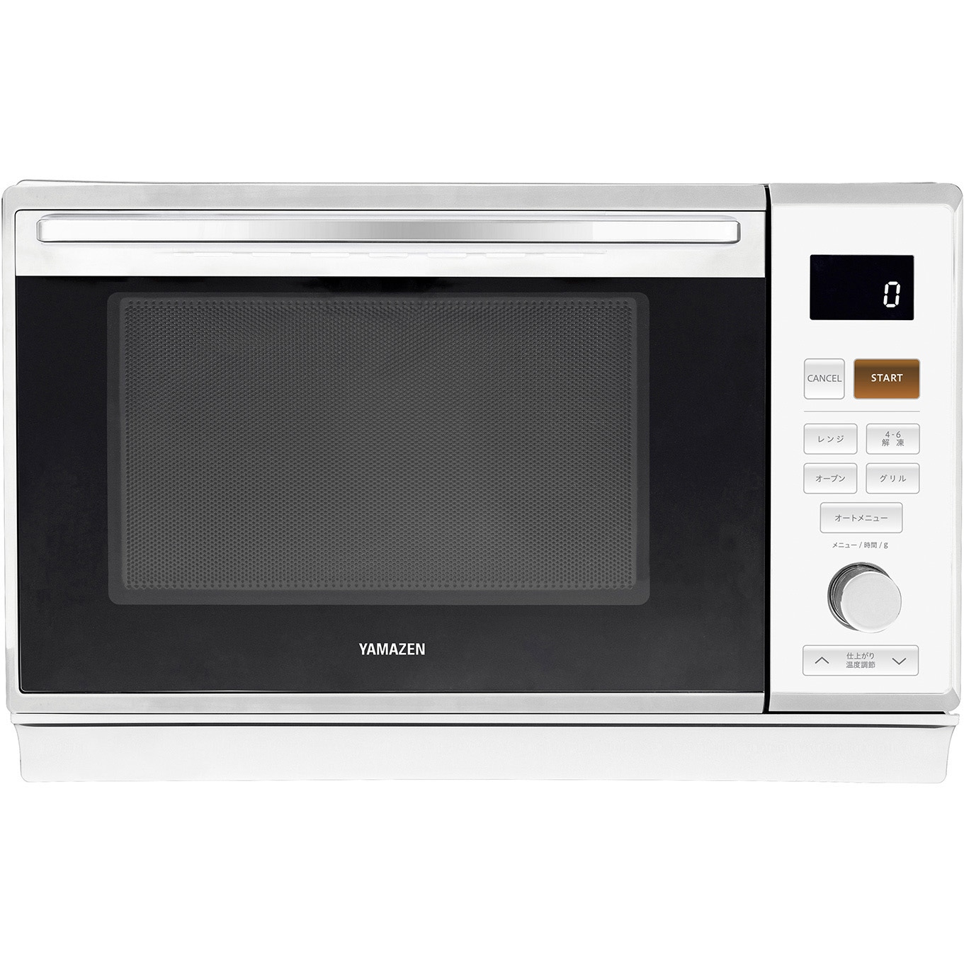 MRK-F250TSV(W) フラットテーブルオーブンレンジ 25L 1台 YAMAZEN(山善