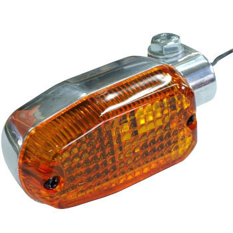 CGC-60043 250型ウインカー CGC(千代田) 中型・大型用 メッキ/アンバー