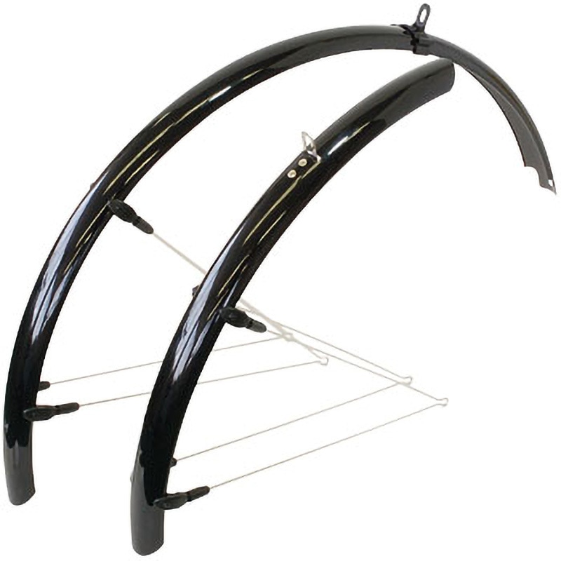 SW-822-26 F MTB用PCフルフェンダー FLINGER セット内容:前後1組 樹脂