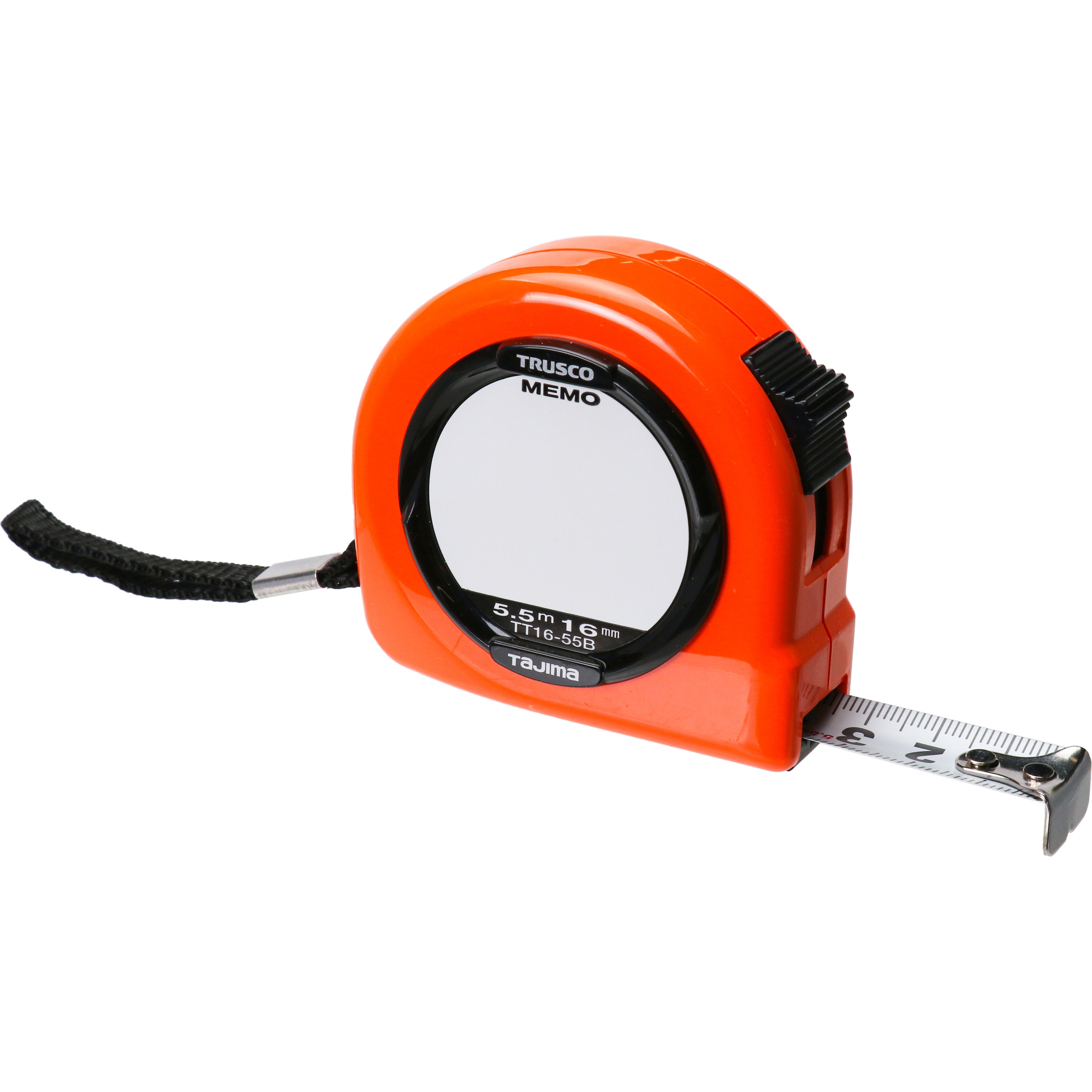 TT1655B メモプレート付コンベックス TRUSCO 両面目盛 スチール 幅16mm