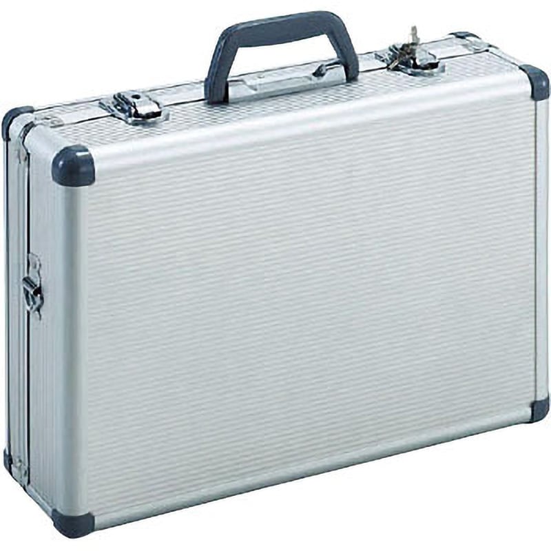 TAC-15 アルミケース(片開き) シルバー TRUSCO 外寸(幅×奥行×高さ)460