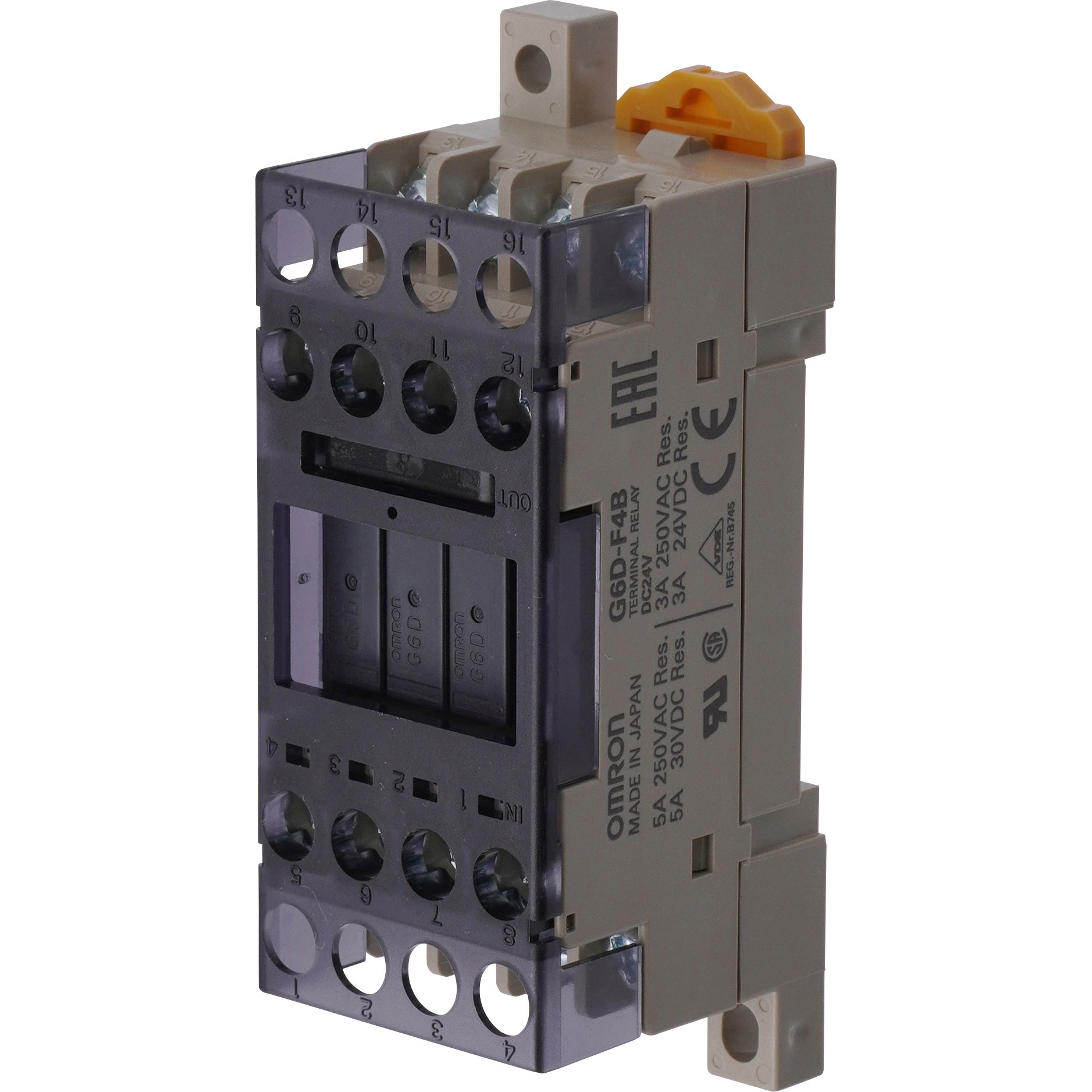 G6D-F4B DC24 ターミナルリレー G6D-F4B / G3DZ-F4B 1個 omron