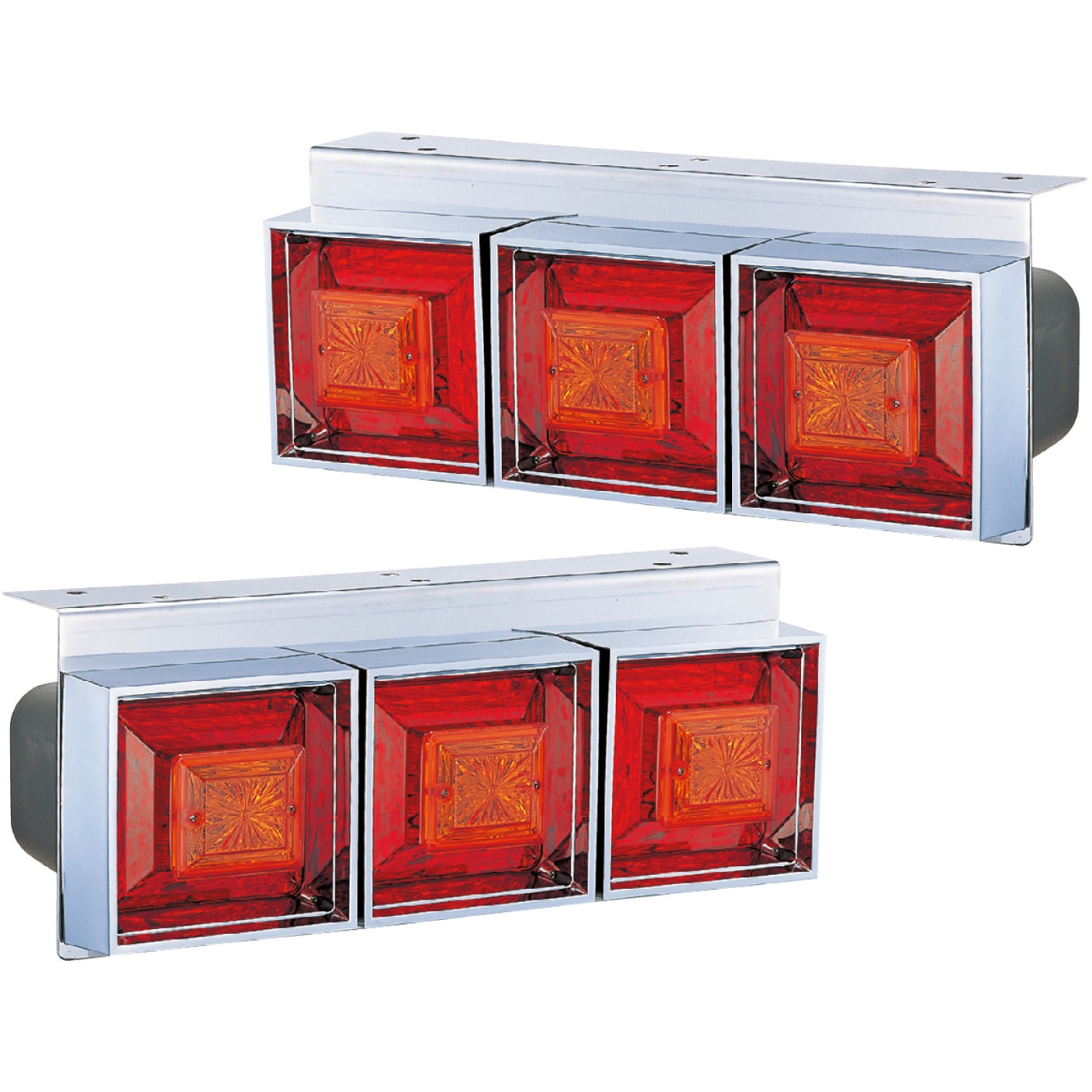 525811 角型3連フラッシュテールランプ JET INOUE(ジェットイノウエ