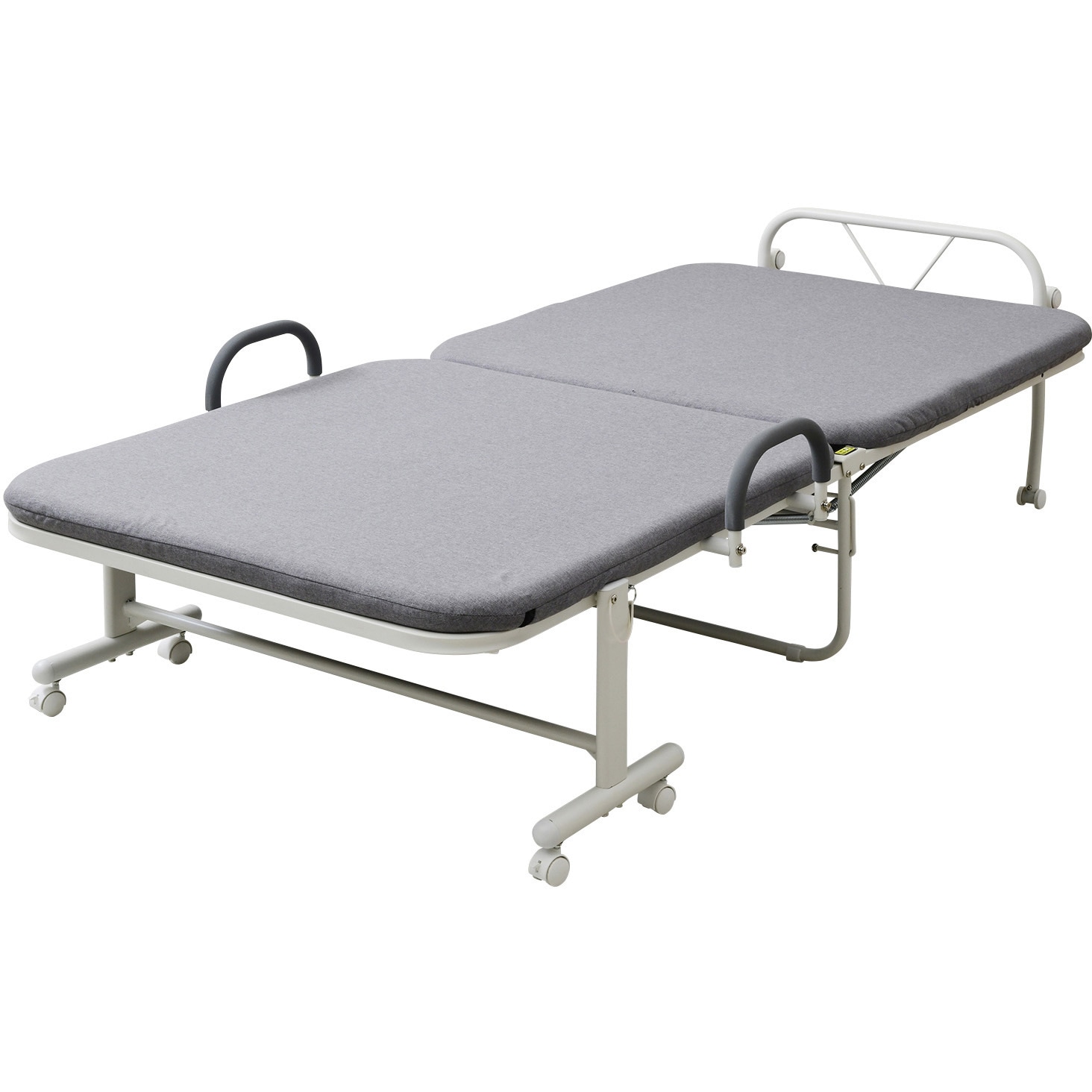 YFB-1(R)S(GRG/MWH) リクライニング折りたたみベッド YAMAZEN(山善