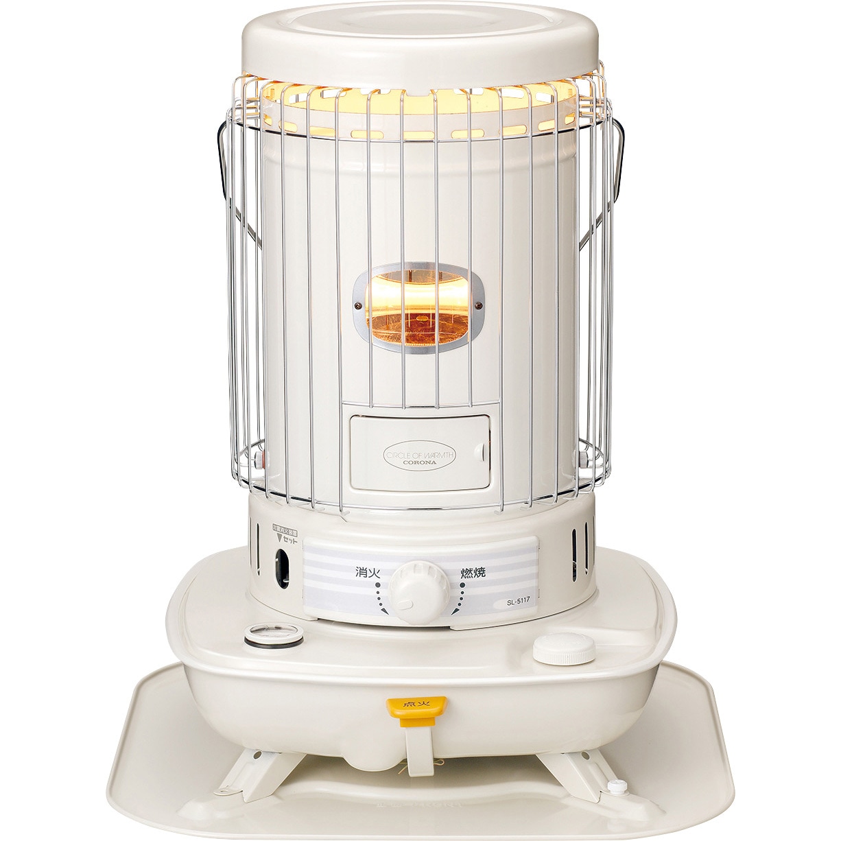 SL-5119(W) 対流型石油ストーブ SLシリーズ 1台 コロナ[冷暖房・換気