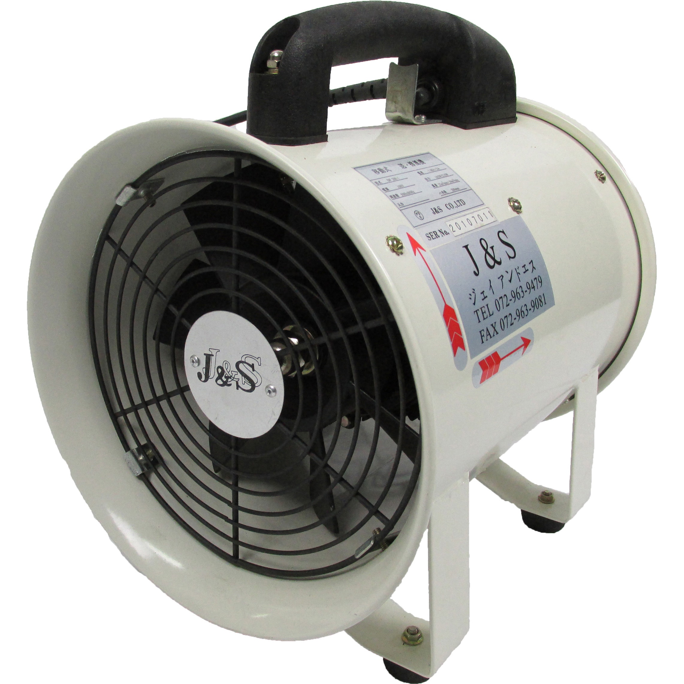 DF200-1 ダクトファン 1個 J&S 【通販モノタロウ】