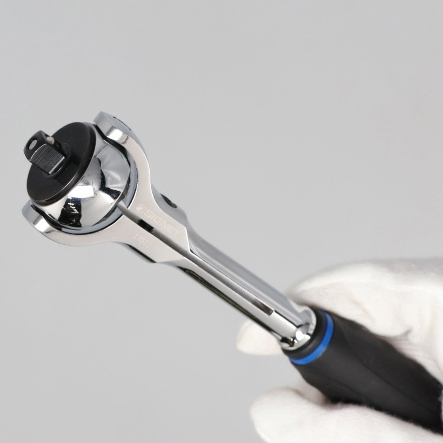 11572 スイベルラチェットハンドル SIGNET(シグネット) 差込角(sq.)1/4