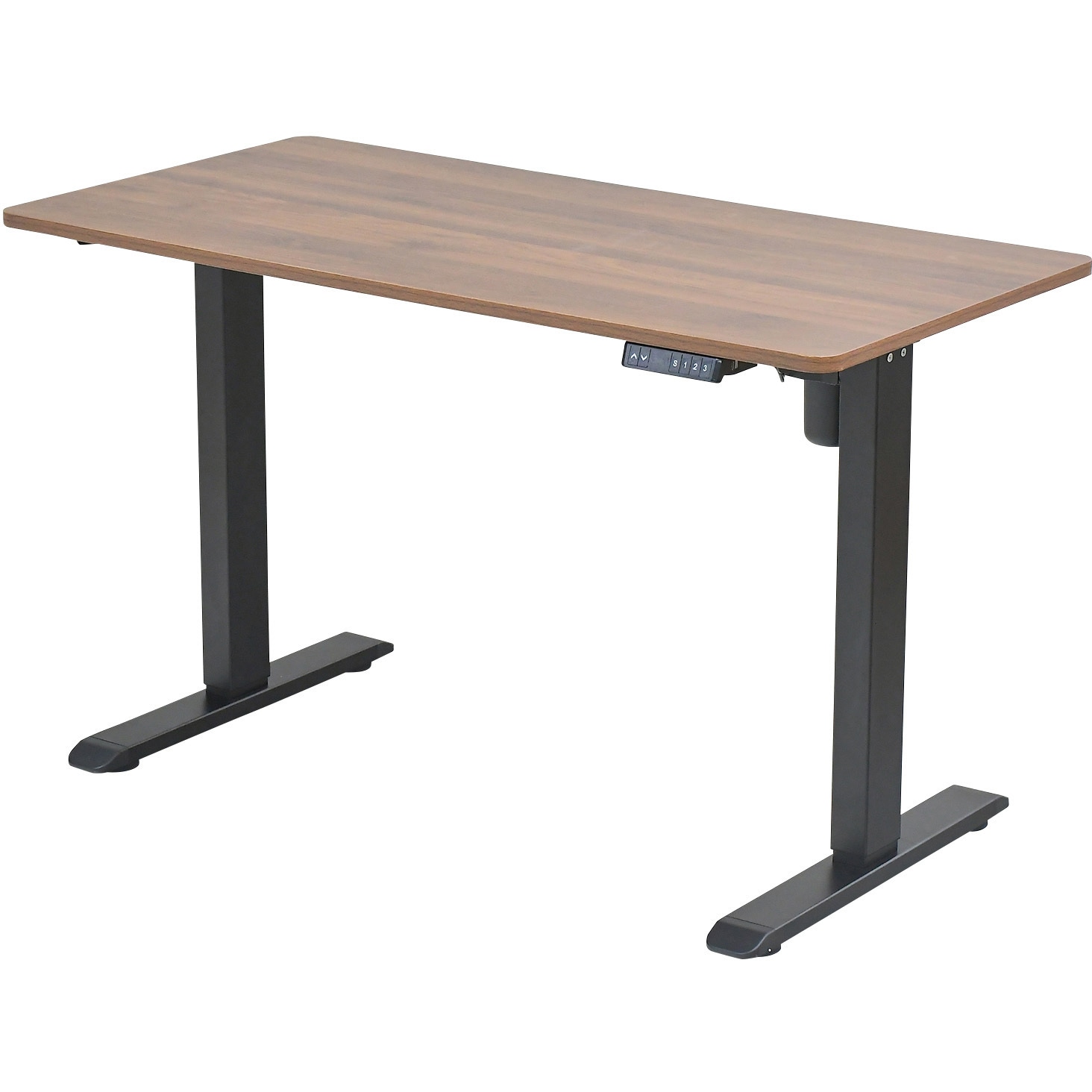 AED-1260(CBR/MBK) 電動昇降デスク メモリー機能付き 幅120 奥行60 高