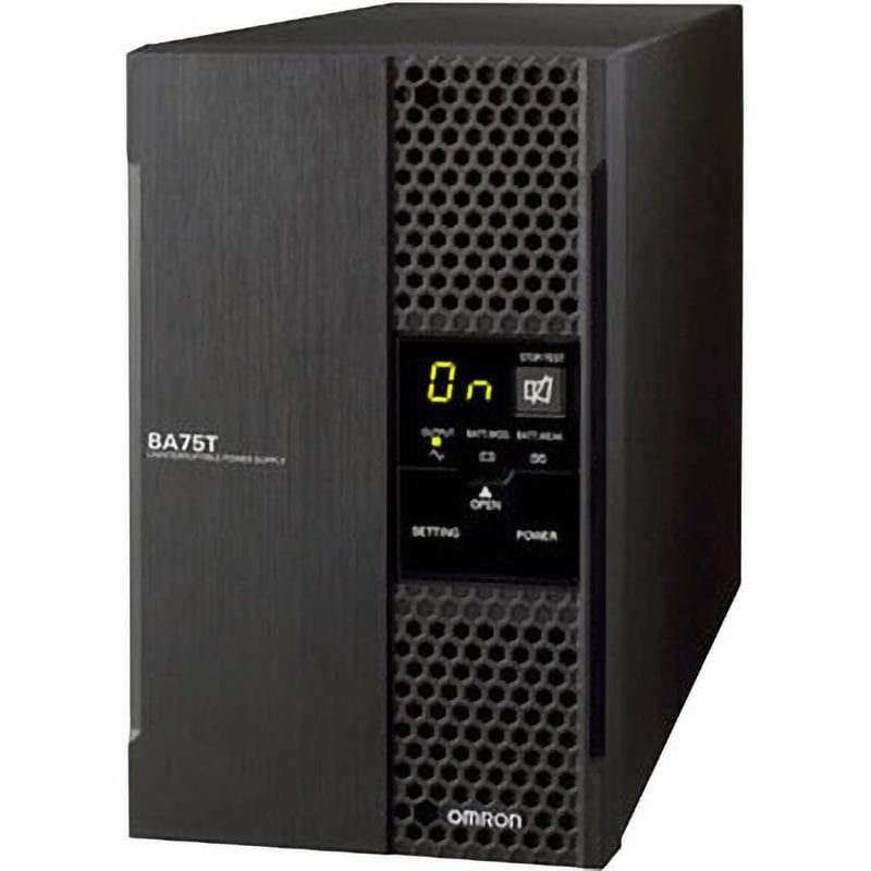 BA75T 無停電電源装置 BAシリーズ omron(オムロン) 常時インバータ給電