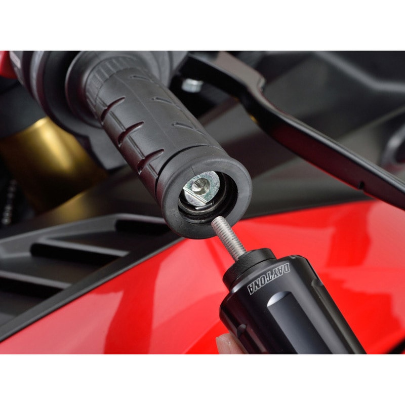 99837 バイク用 バーエンド アルミビレット ヘビーウエイト(リボルバー