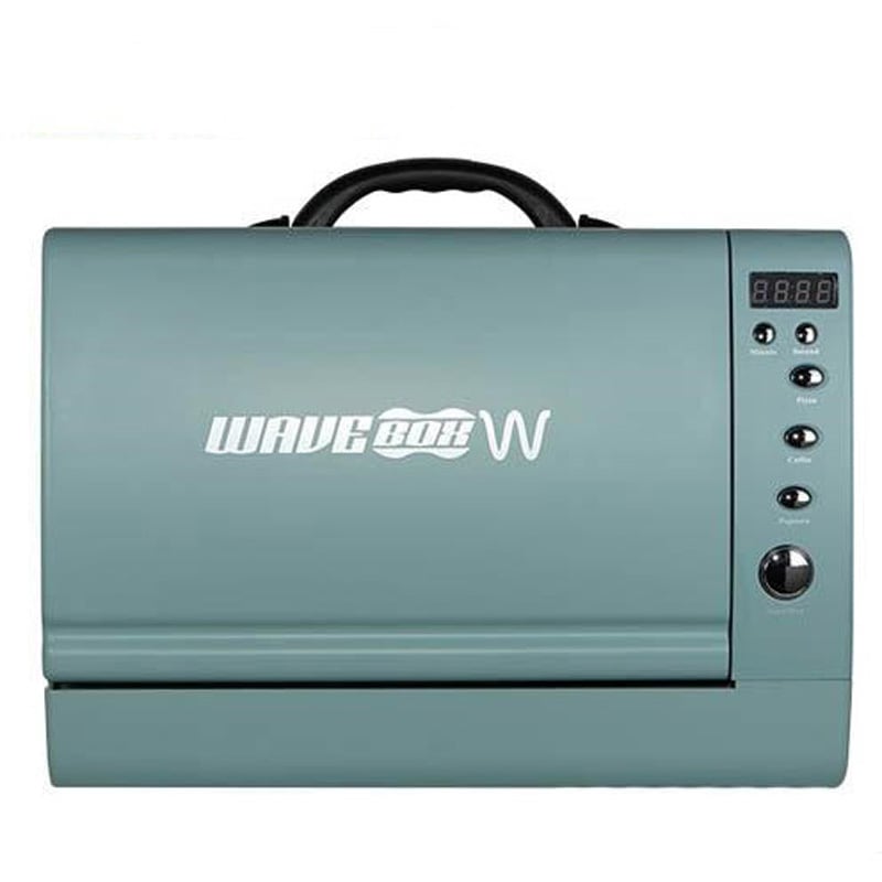 WAVE BOX W TURQUOISE ポータブル電子レンジ 1個 WAVE BOX 【通販