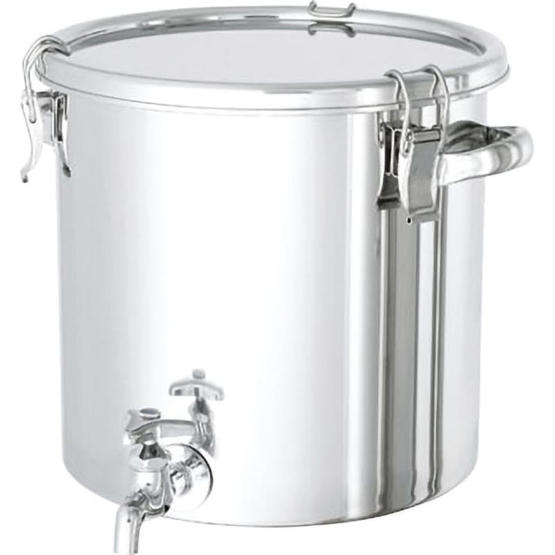 CTH-W-18 ステンレスタンク ストレート密閉タンク(蛇口付) MONOVATE(旧