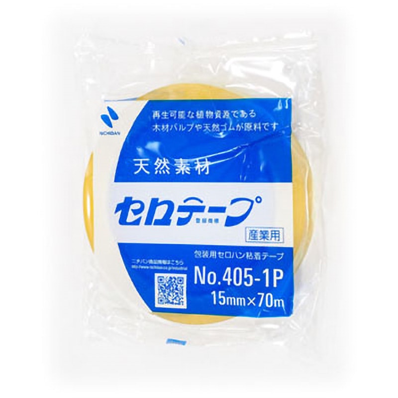 4051P-15X70 セロテープNo．405 1P ニチバン クリア色 大巻 幅15mm長さ
