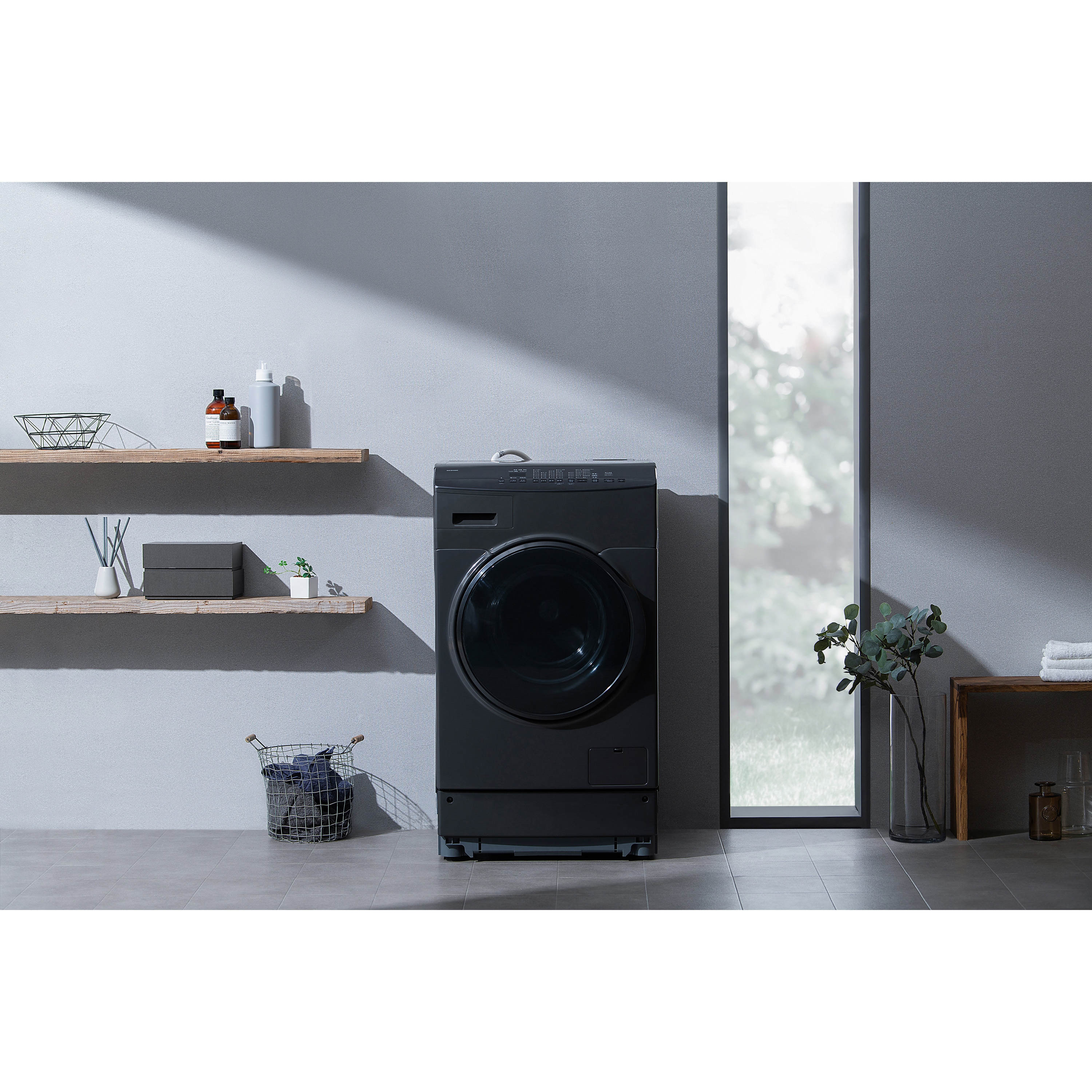 FLK852-B ドラム式洗濯乾燥機 8.0kg/5.0kg 1個 アイリスオーヤマ