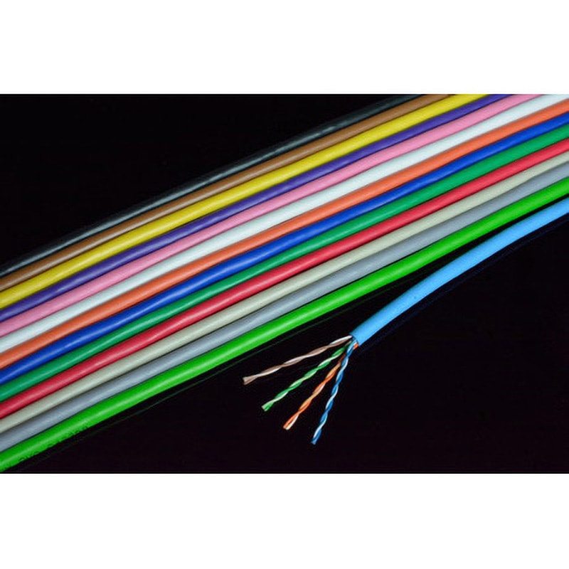 0.5-4P EM-NSEDT (IV) Cat．5eU/UTP 4PLSZHケーブル 300m/箱 日本製線