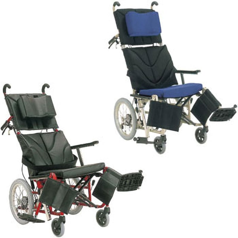 KPF16-40 ティルトリクライニング車いす カワムラサイクル 自走 黒