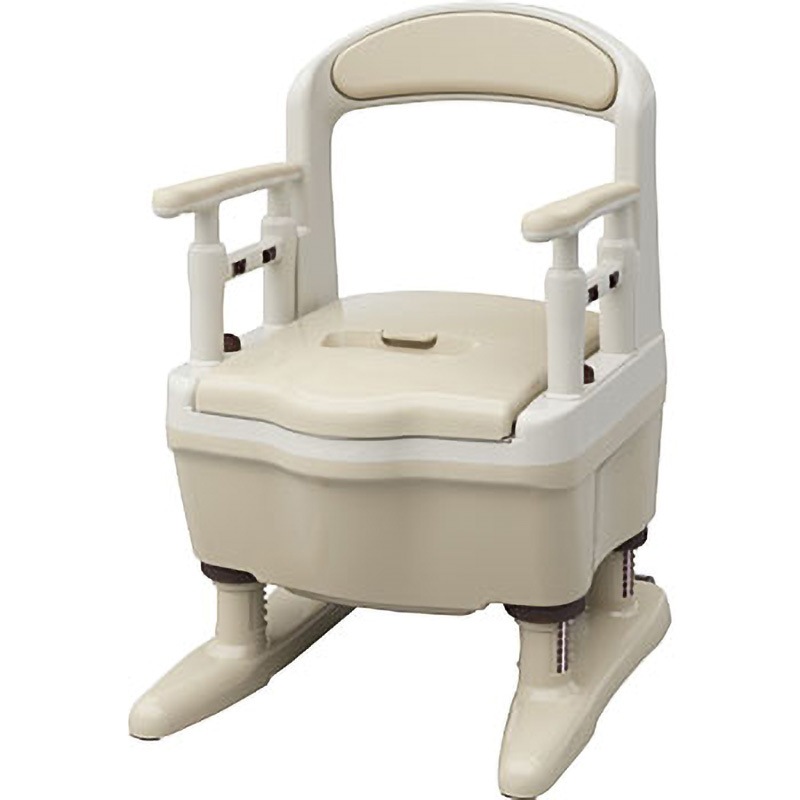 533920 安寿 ポータブルトイレ ジャスピタ 1台 Aron(アロン化成