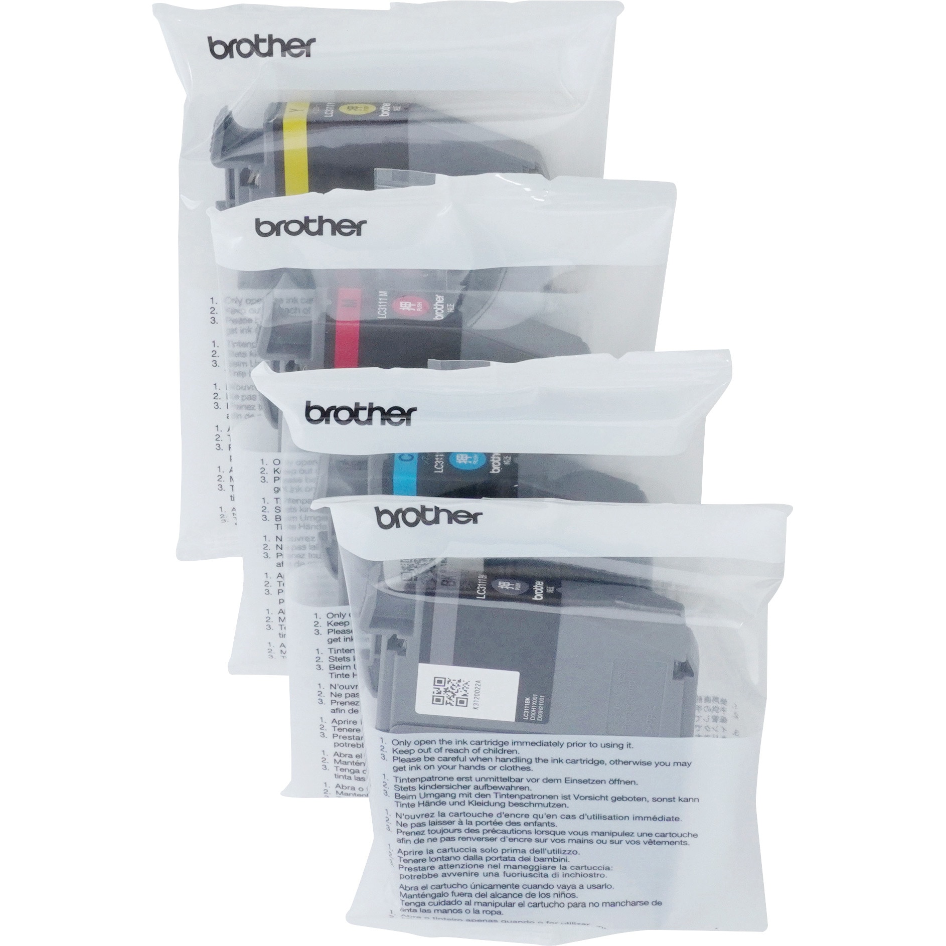 LC3111-4PK ブラザー工業 純正インクカートリッジ brother LC3111 1