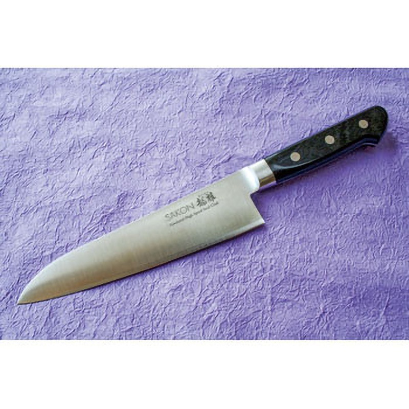 155410 SACON 龍雅 粉末ハイス鋼 牛刀 1丁 穂岐山刃物 【通販モノタロウ】