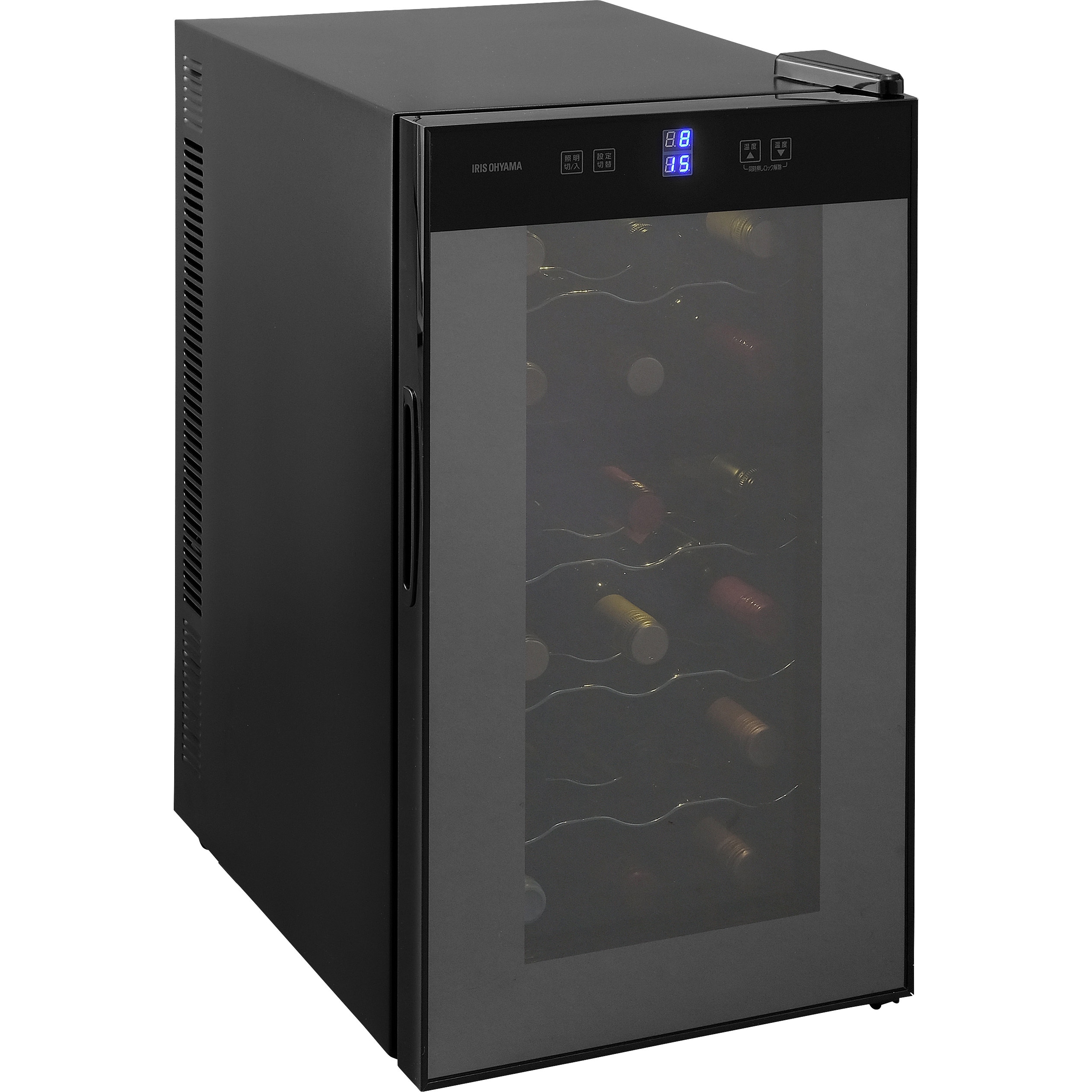 IWC-P182A-B ワインセラー 1台 アイリスオーヤマ 【通販モノタロウ】