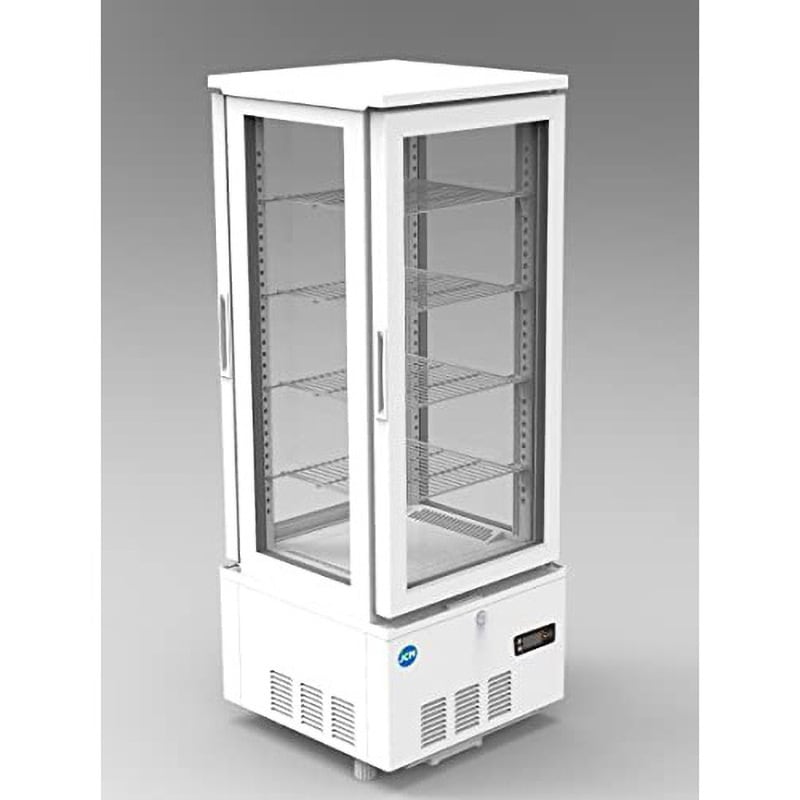 JCMS-103W 業務用 4面ガラス冷蔵ショーケース(両面扉) ジェーシーエム