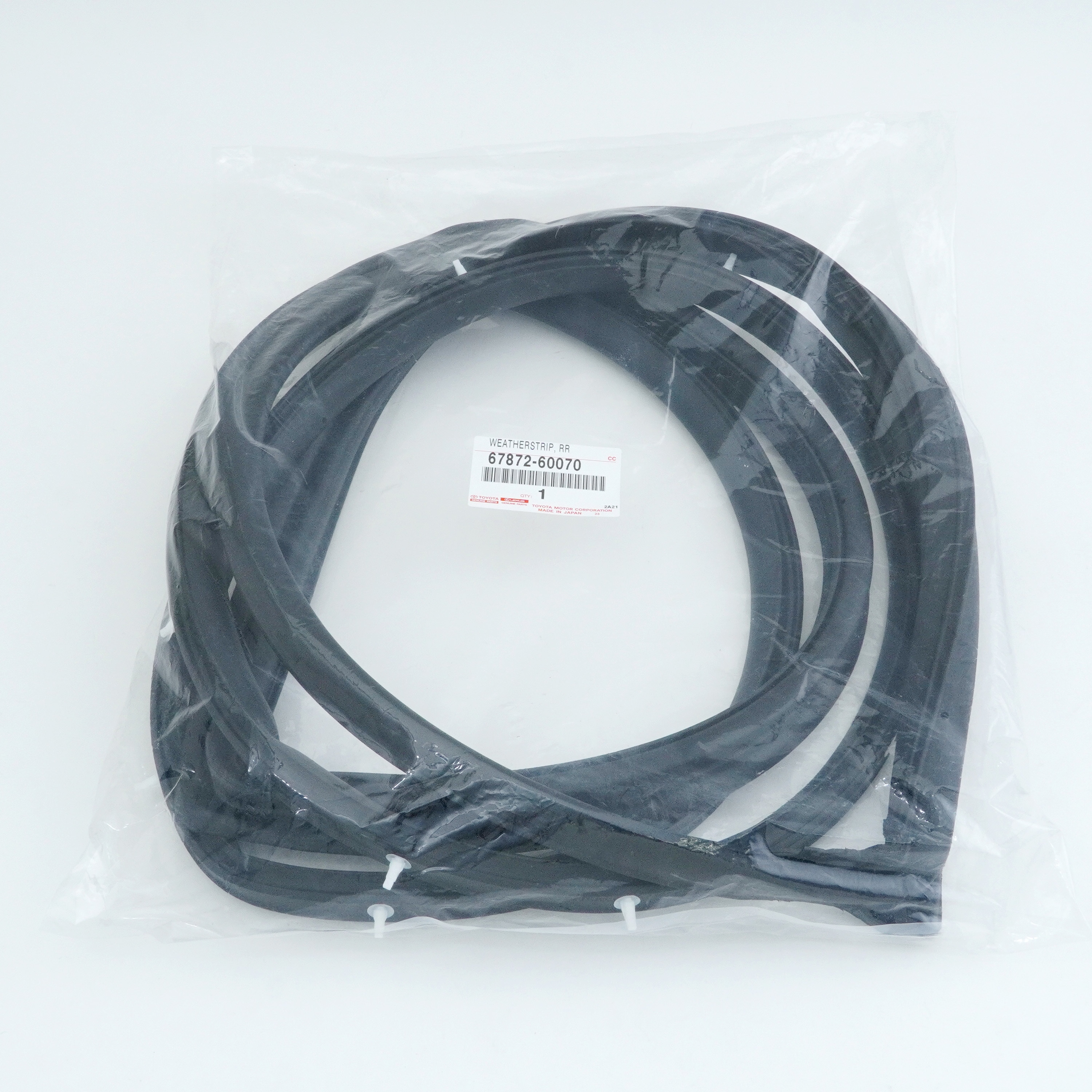 67872-60070 (67872)リヤドア ウエザストリップ LH 1個 トヨタ 【通販
