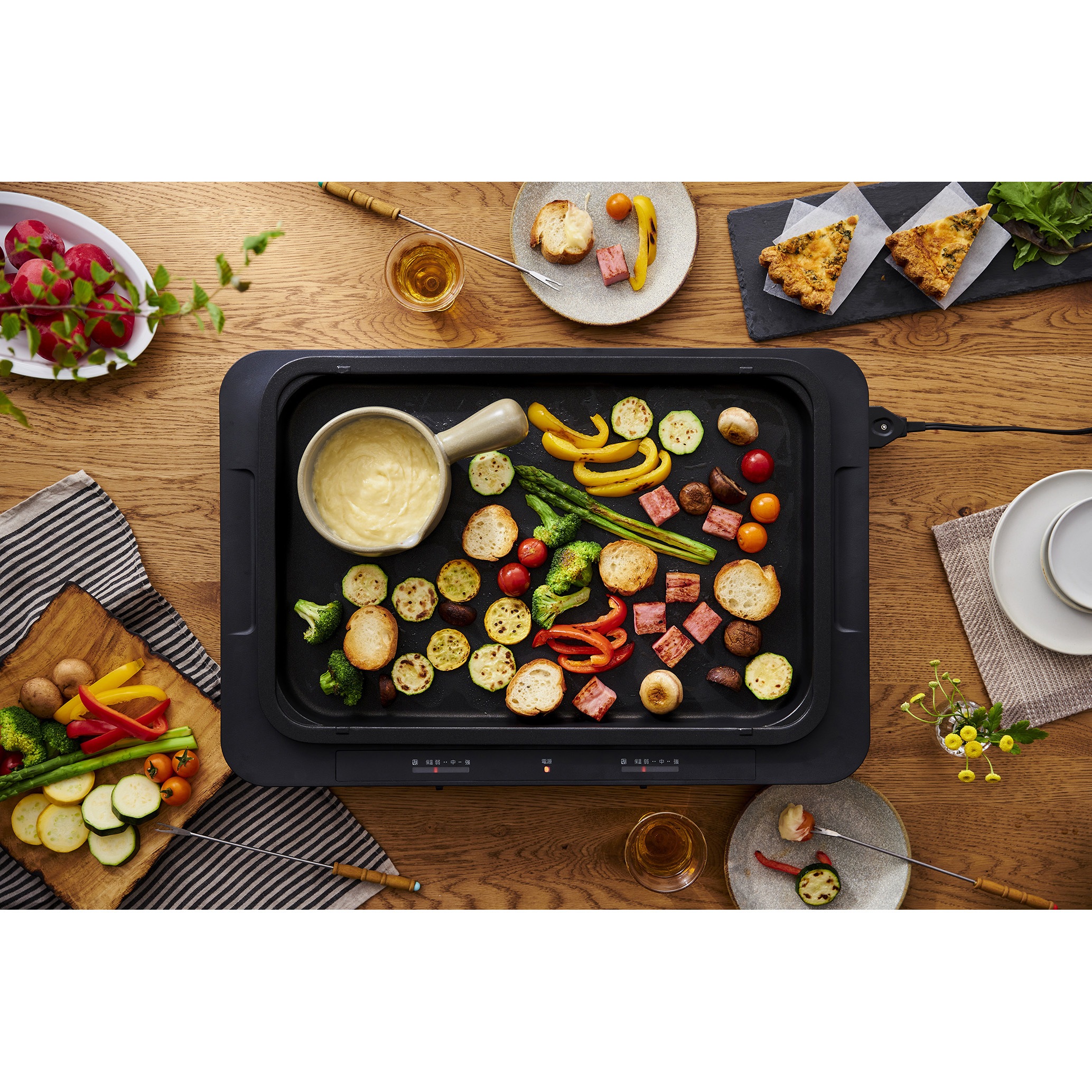 WHP-021-B 左右温調ホットプレート1枚 1個 アイリスオーヤマ 【通販