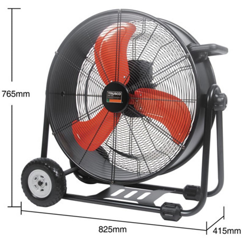DF-60 全閉式DCモーター工場扇 ジェネラルファン・ビッグ 1台 TRUSCO