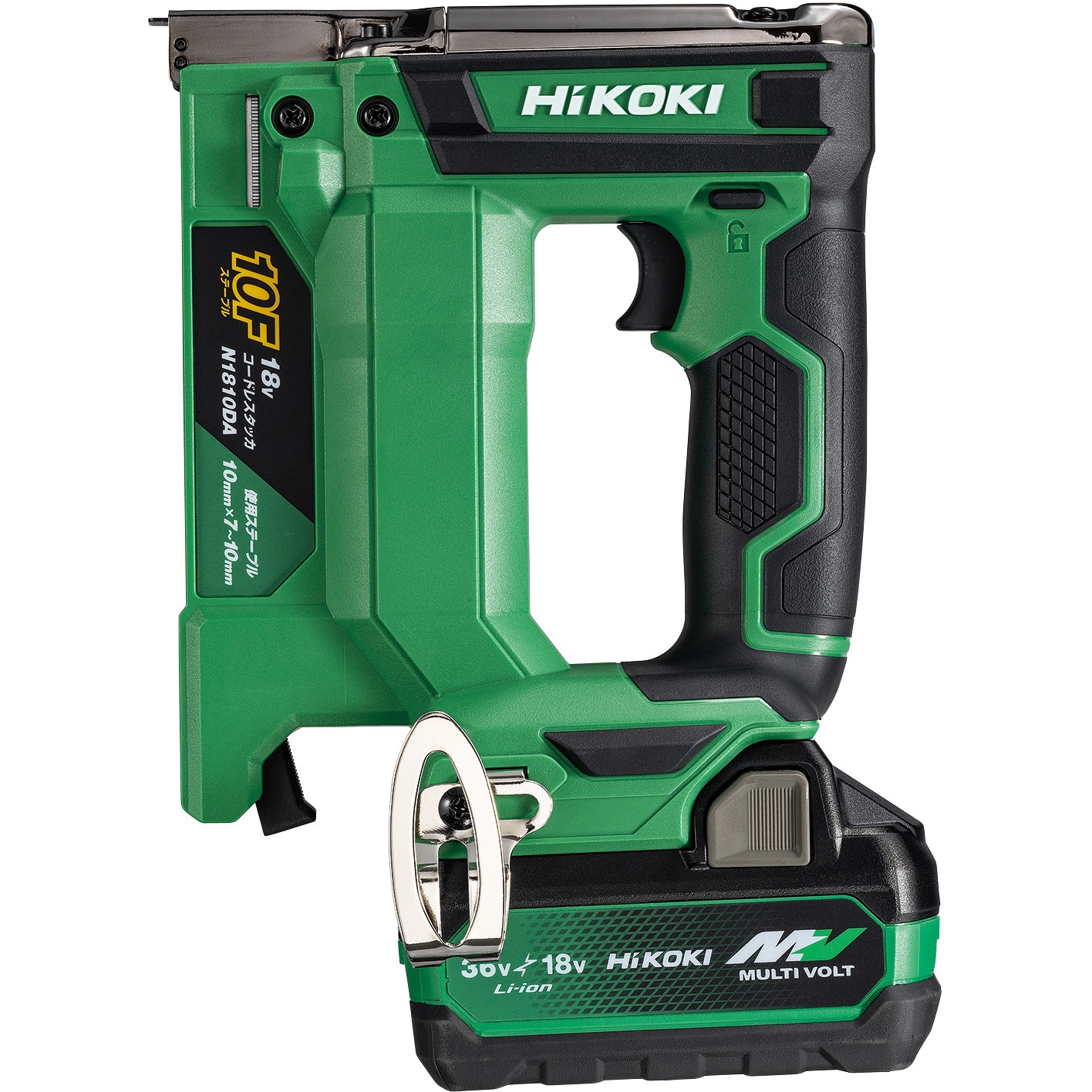 N1810DA XPZ 18V コードレスタッカ 肩幅10mm用 1台 HiKOKI(旧:日立工機